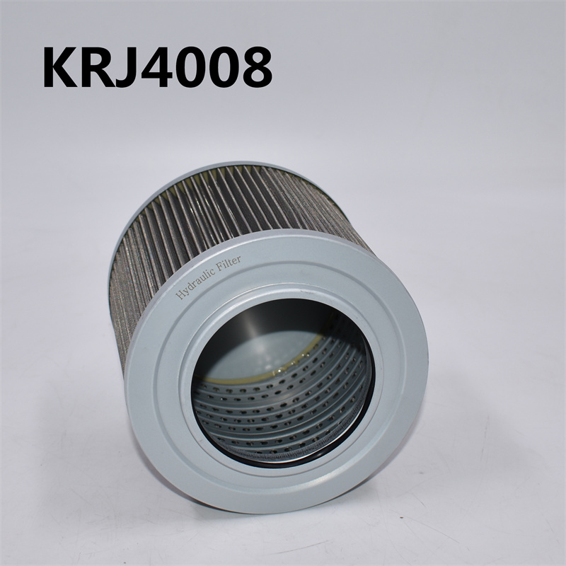 Filtro hidráulico genuíno KRJ4008 em estoque