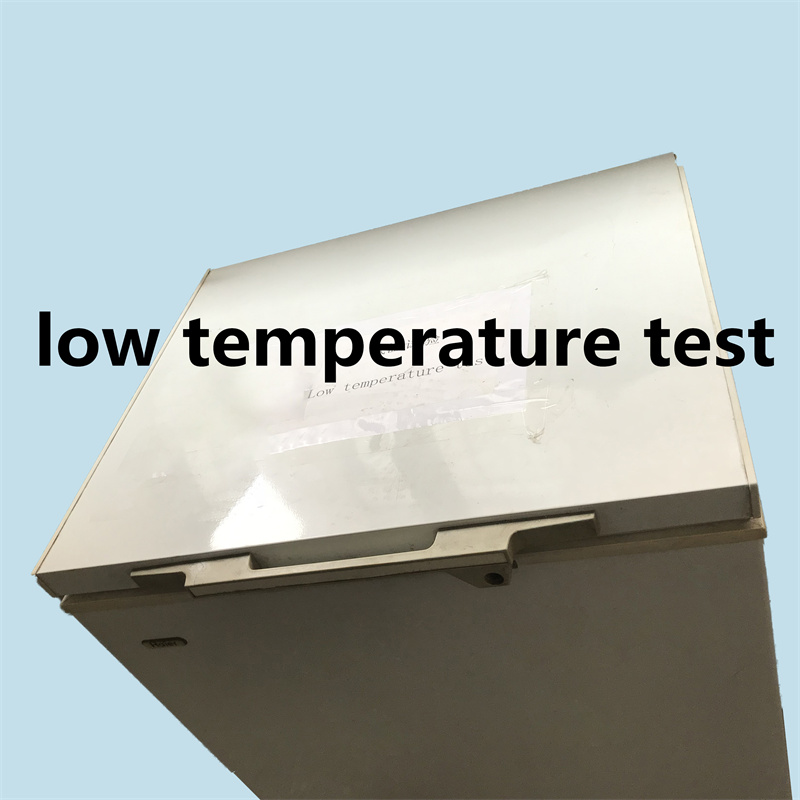 teste de baixa temperatura