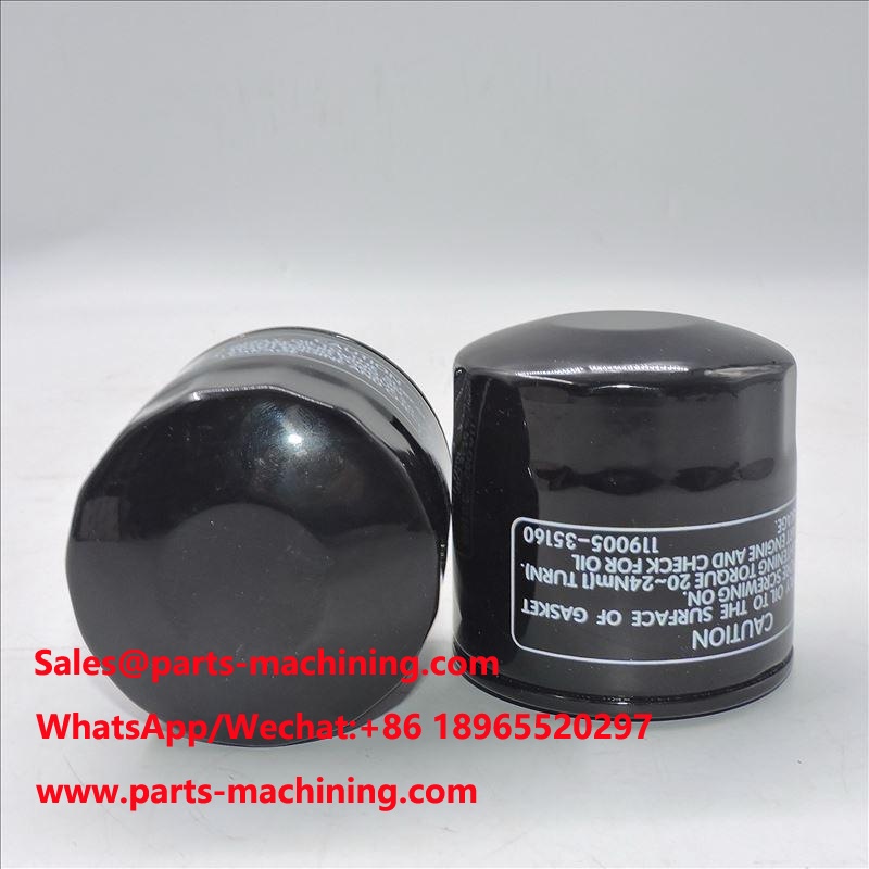 Filtro de óleo Yanmar 119005-35160 LF3657 P502438