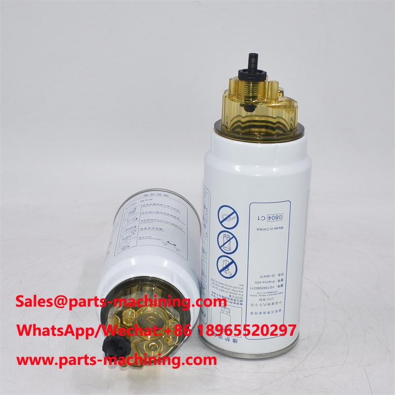 Separador de água do combustível VG1540080311 84303715 0001442310 equivalente de FS19769 P559118