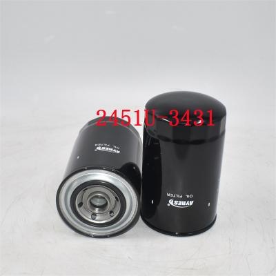 Fornecedor de filtro de óleo 2451U-3431 2451U-3431D