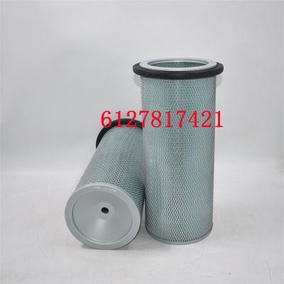 6127817421 peças da escavadora do filtro de ar 6127-81-7421
