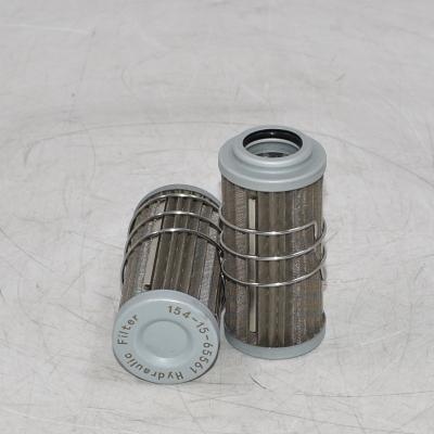 Filtro hidráulico para peças de escavadeira 154-15-65561 1541565561