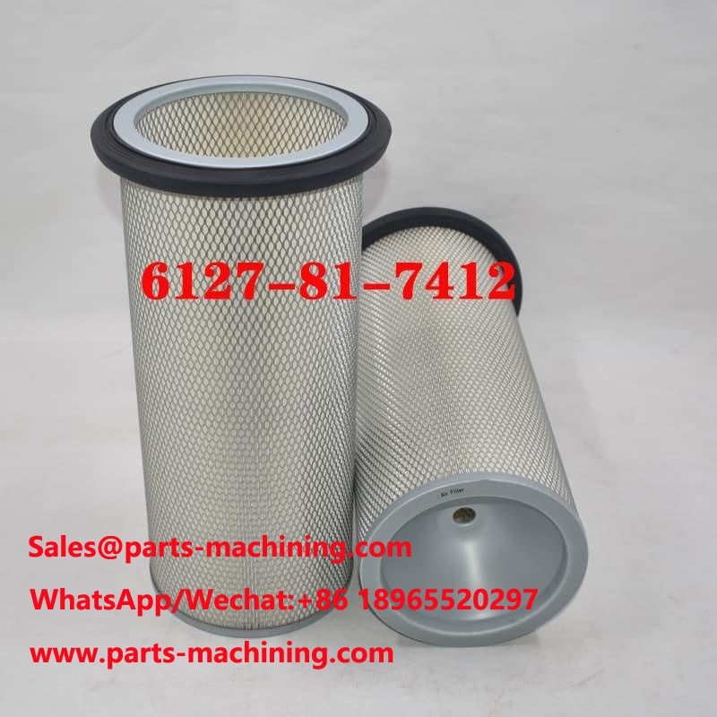 6127-81-7412 Filtro de ar 6127817412 para carregadeira de rodas