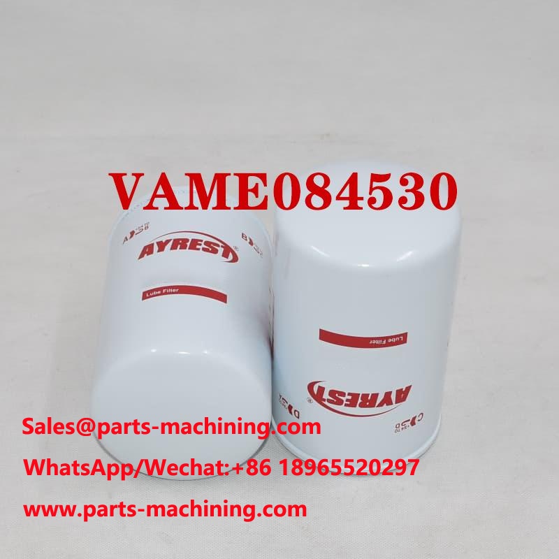 Filtro de óleo VAME084530 para escavadeira