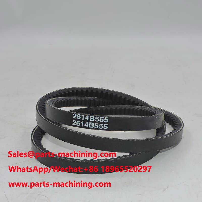 substituição da correia do motor perkins 2614B555